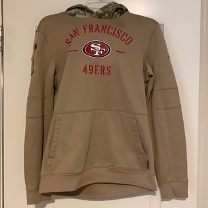 Salute to Service Hoodie - 49ers - Boys size XL